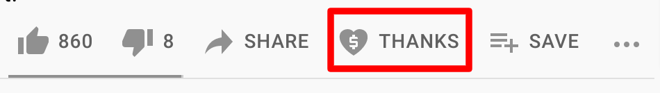Supper Thanks trên Youtube