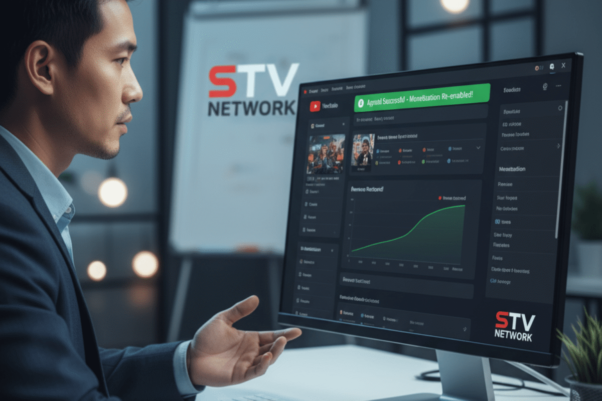 Dịch Vụ Kháng Cáo Tắt Kiếm Tiền Kênh YouTube Tại STV Network