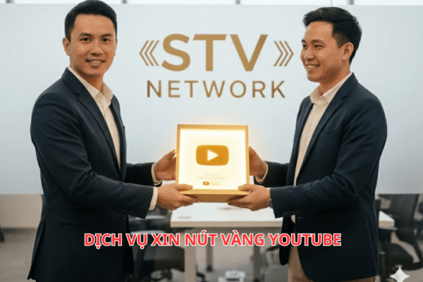 Dịch Vụ Xin Nút Vàng YouTube Chính Hãng Tại STV NetWork | Hỗ Trợ Creator Việt Nhận Gold Play Button Dễ Dàng