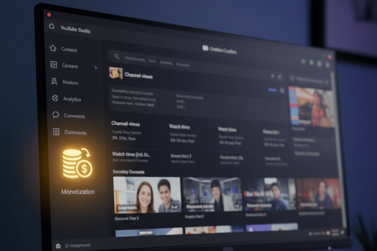 Quy Trình Bật Kiếm Tiền Trên YouTube Hoàn Toàn Miễn Phí