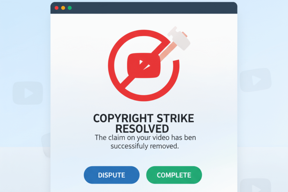 Các Cách Gỡ Gậy Bản Quyền YouTube Chuẩn 2025