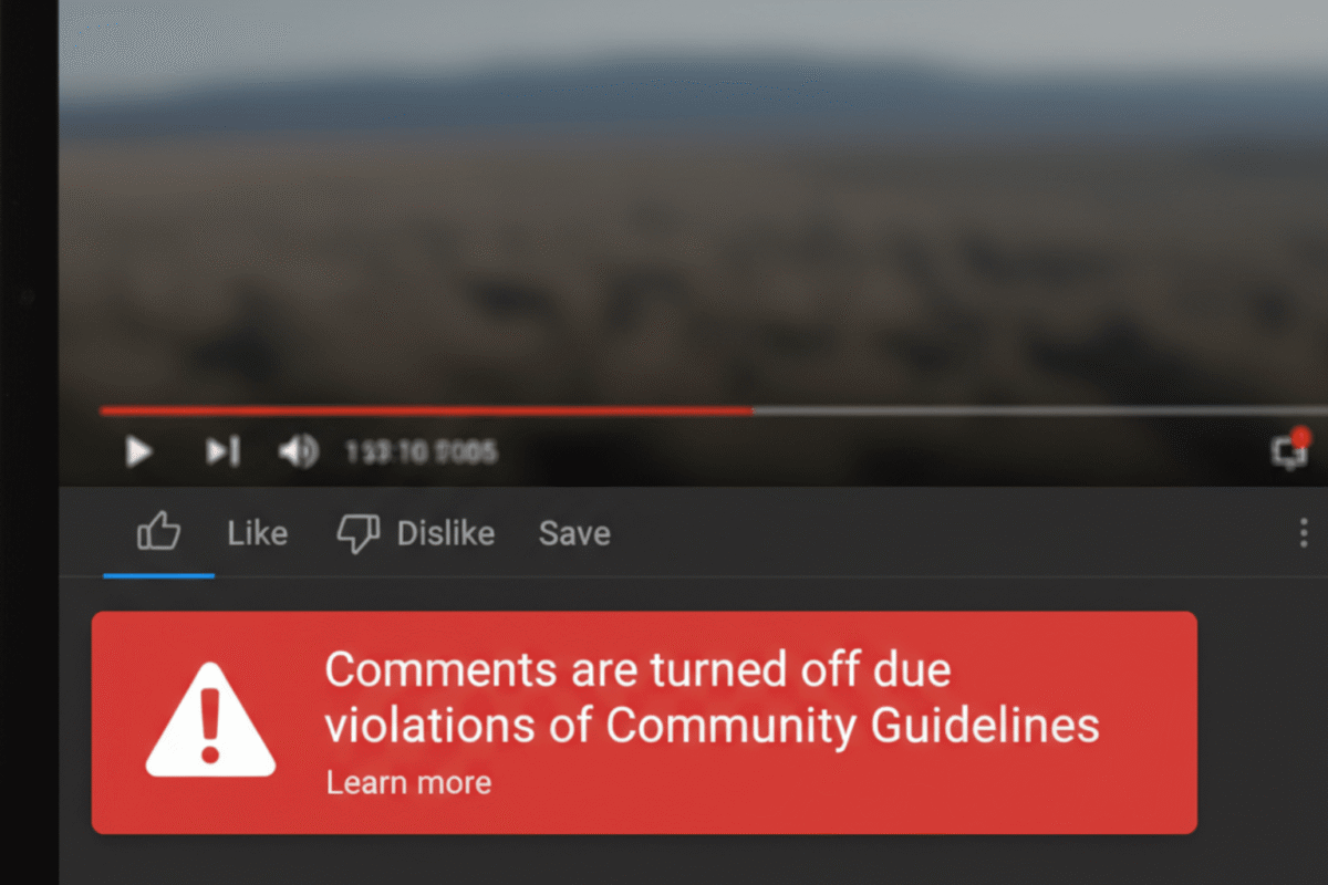 Vi Phạm Tiêu Chuẩn Cộng Đồng YouTube Là Gì?