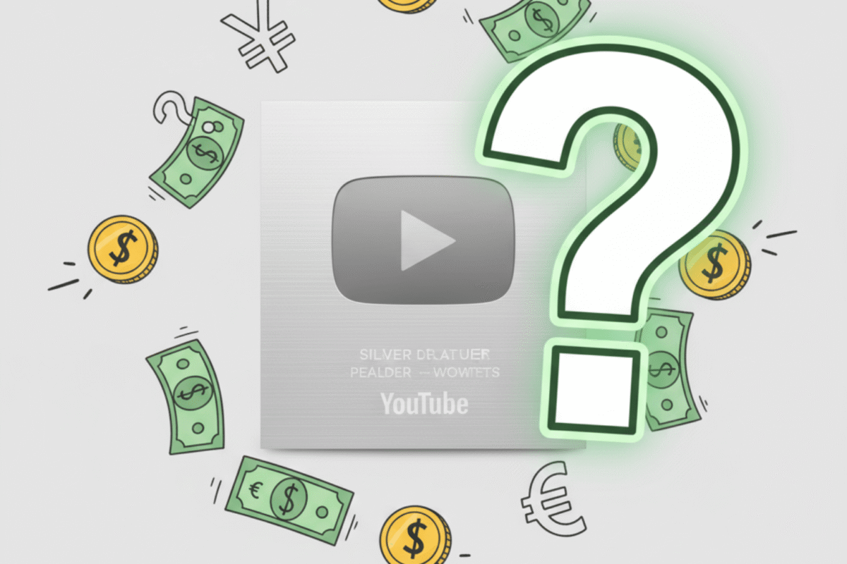 Xin Nút Bạc YouTube Có Mất Tiền Không?