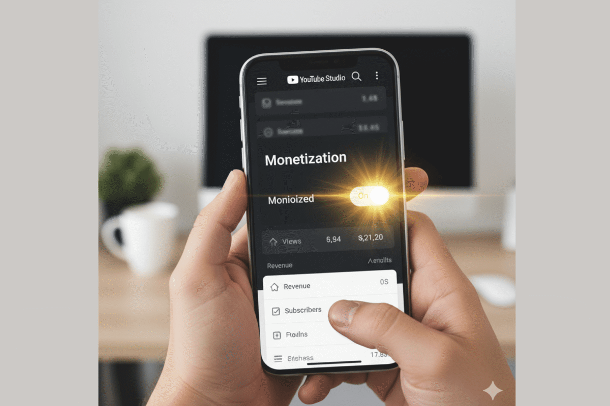 Hướng Dẫn Bật Kiếm Tiền YouTube Trên Điện Thoại