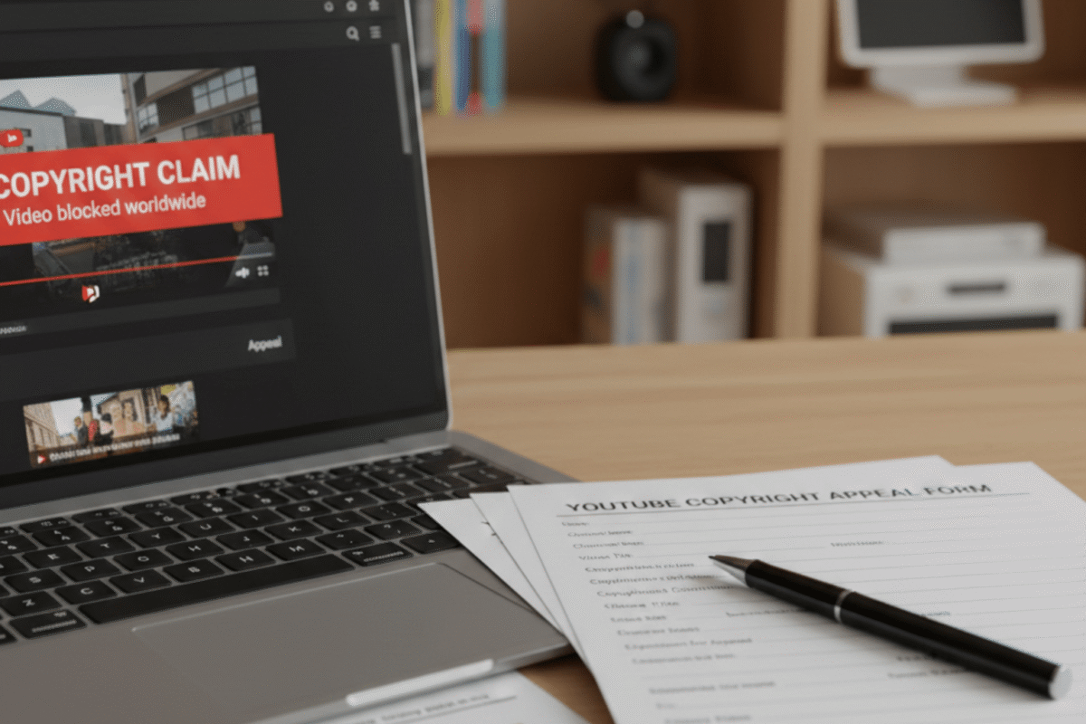 Kháng Cáo Bản Quyền YouTube Là Gì?