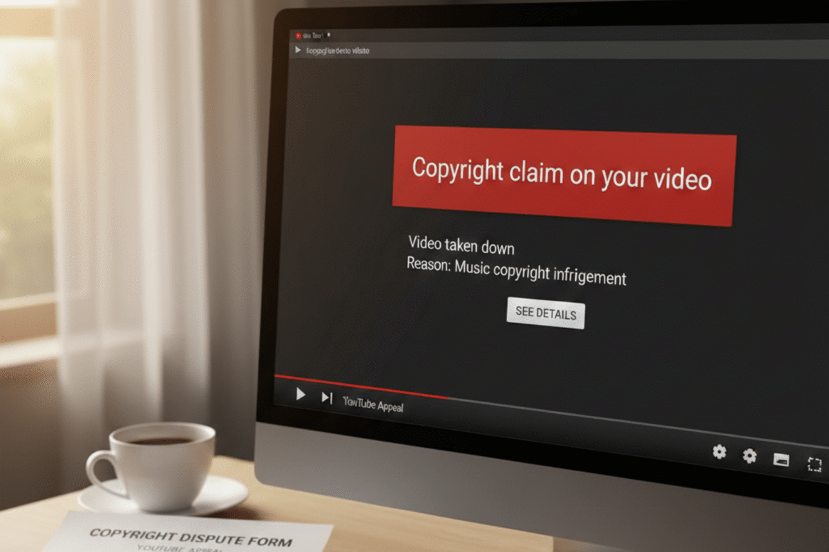 Một Số Lưu Ý Quan Trọng Khi Viết Kháng Cáo Bản Quyền YouTube
