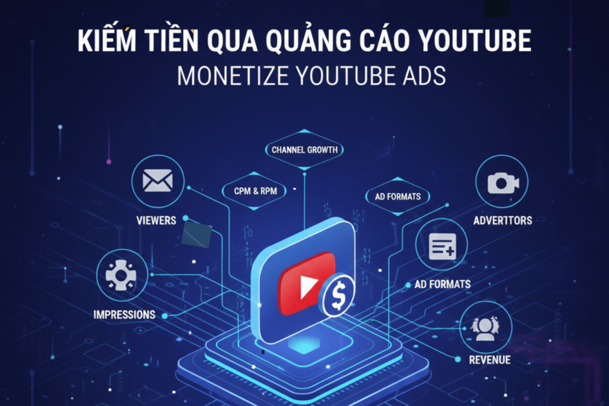 Kiếm Tiền Qua Quảng Cáo YouTube Là Gì?