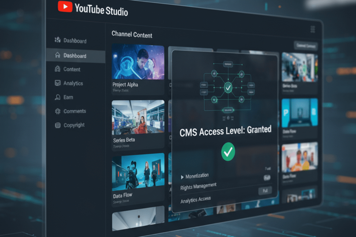 Cách Cấp Kênh CMS YouTube Chi Tiết, An Toàn, Hiệu Quả