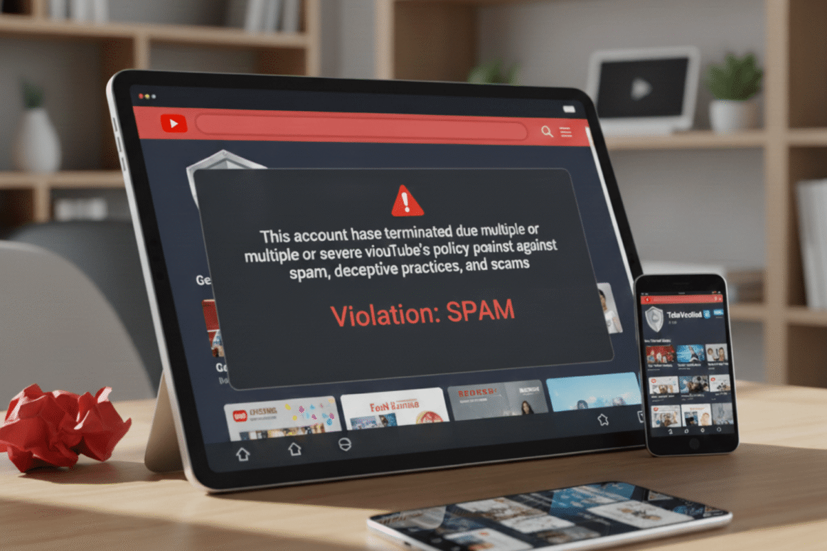 Cách Khắc Phục Khi Kênh Youtube Bị Khóa Do Spam