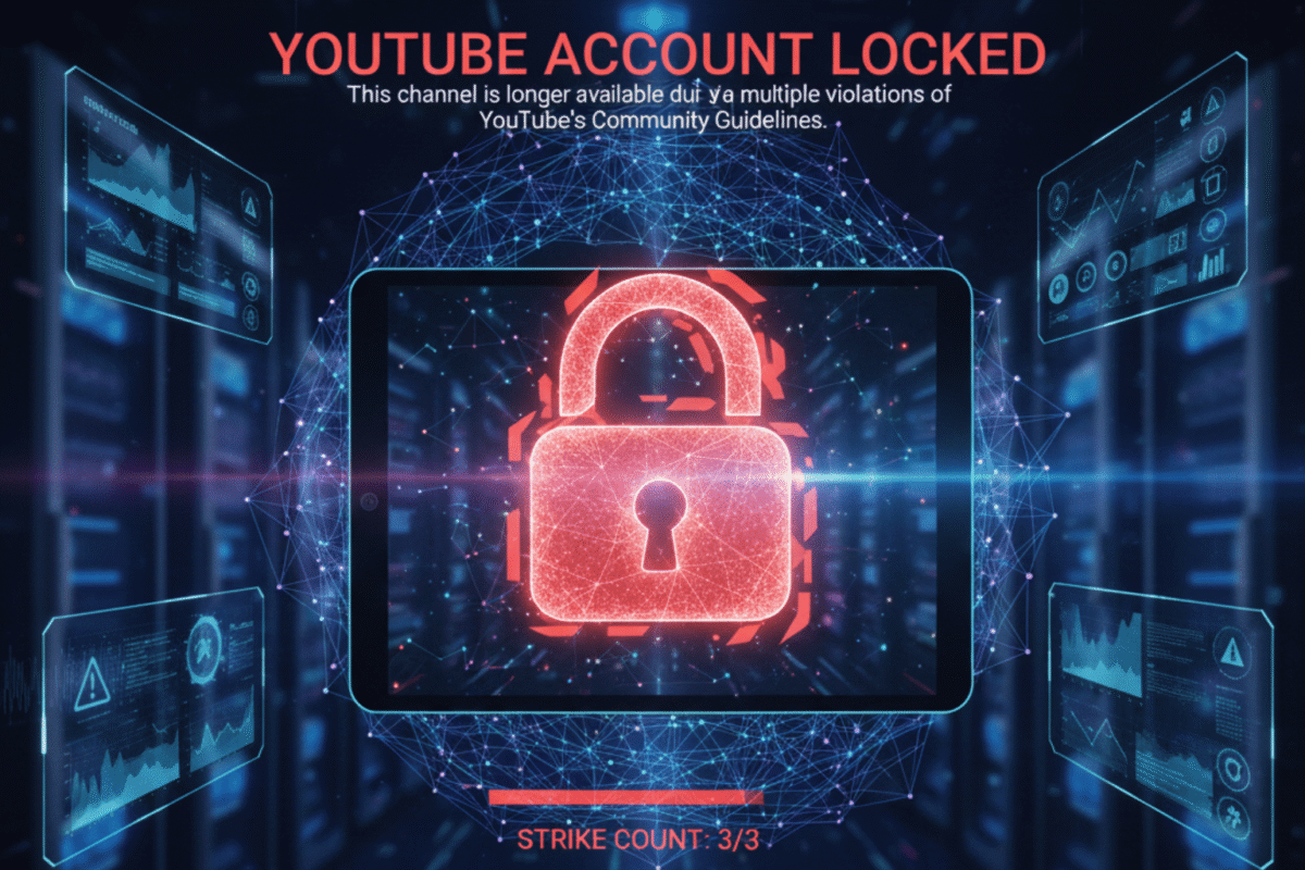 Dịch Vụ Hỗ Trợ Lấy Lại Kênh Youtube Bị Khóa Tại STV Network