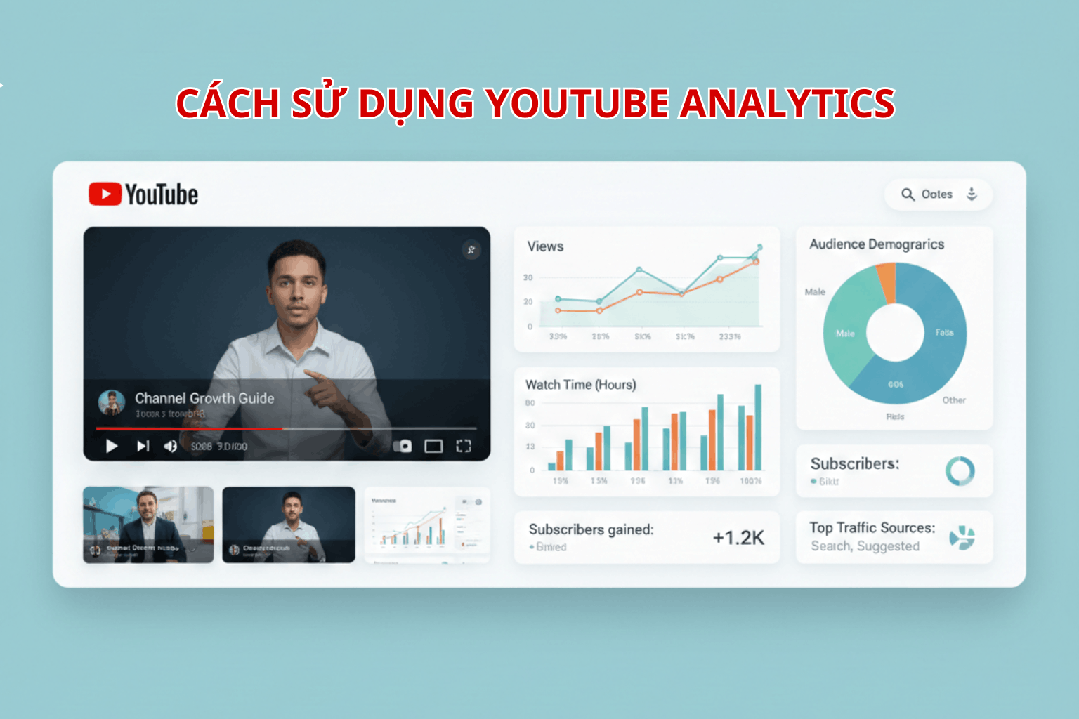 Cách Sử Dụng YouTube Analytics: Tối Ưu Kênh YouTube Của Bạn Để Tăng Lượt Xem Và Tương Tác