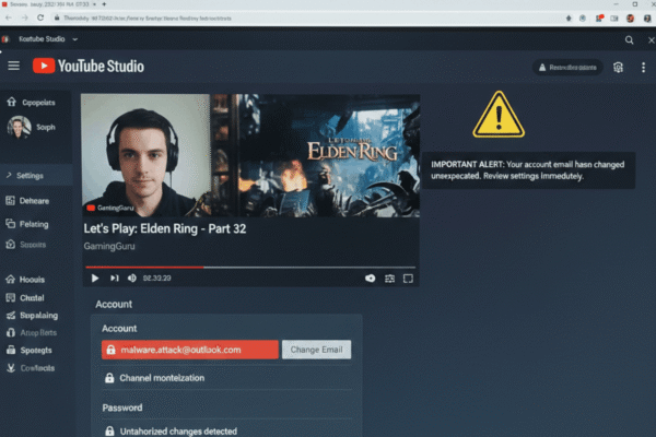 Cách Xử Lý Khi Kênh YouTube Bị Hack Đổi Email