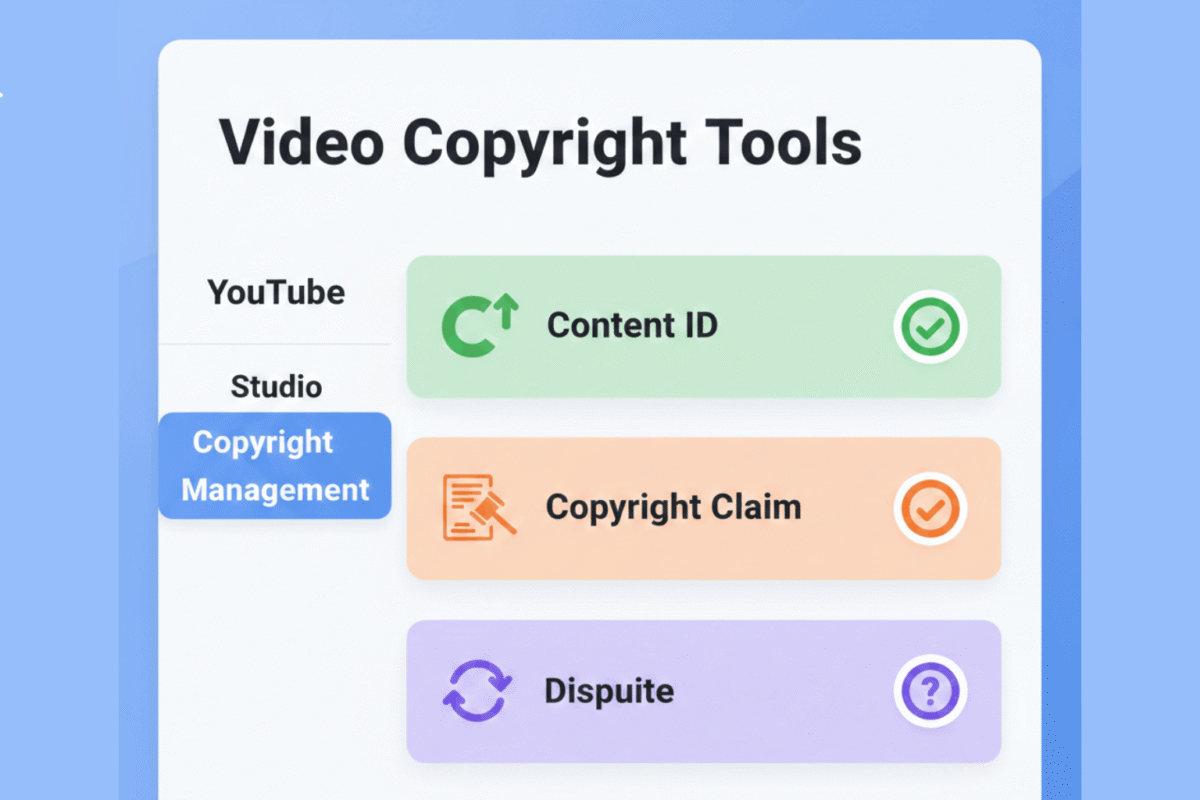 Các Công Cụ Quản Lý Bản Quyền Video YouTube Phổ Biến