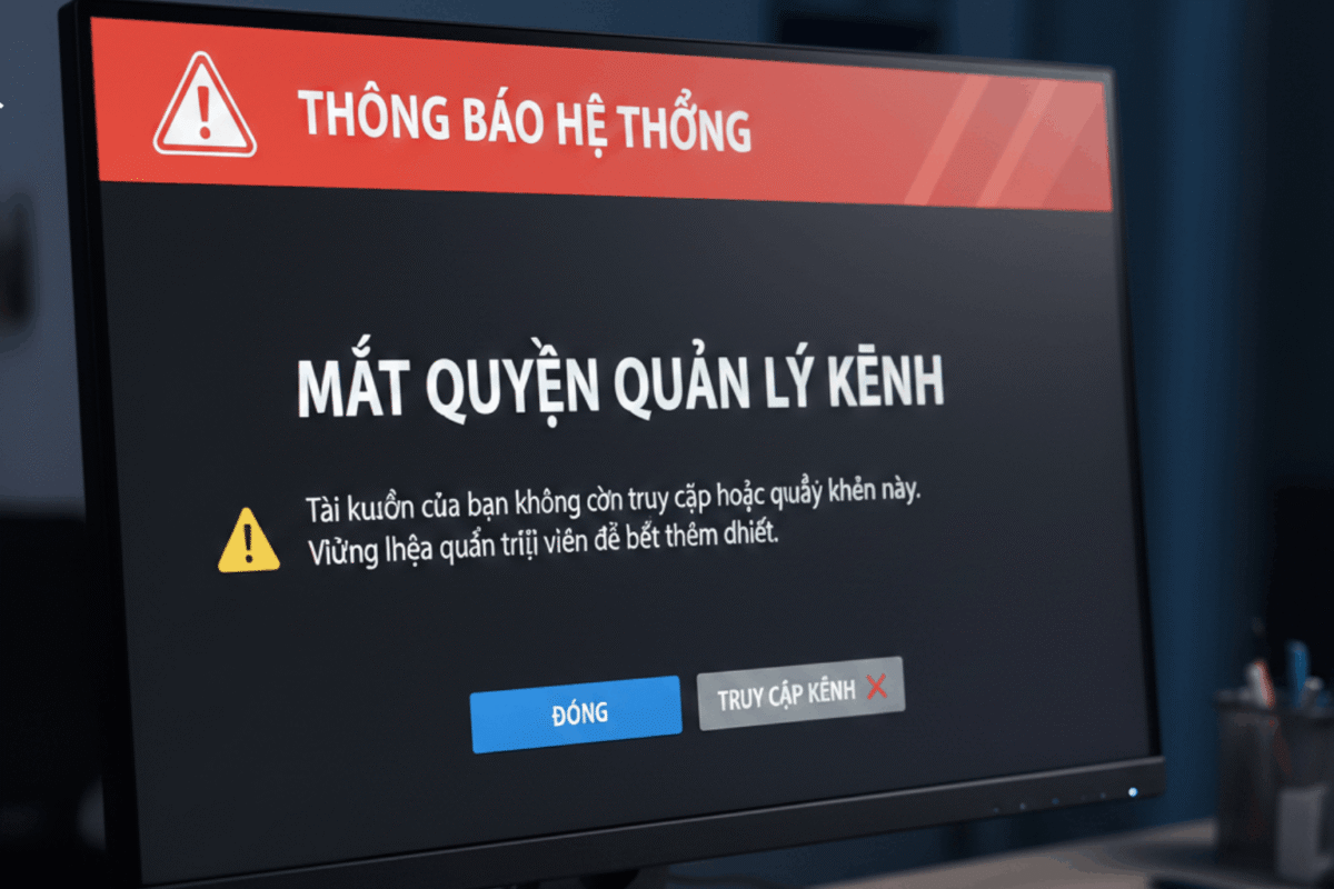Hướng Dẫn Lấy Lại Quyền Quản Lý Khi Kênh YouTube Bị Hack