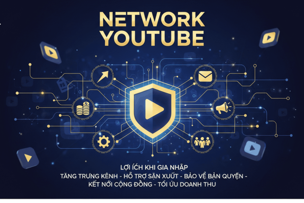 Lưu ý khi tham gia Network Youtube