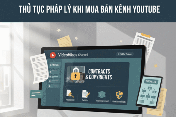 Thủ Tục Pháp Lý Khi Mua Bán Kênh YouTube: Hướng Dẫn Chi Tiết Để Giao Dịch An Toàn và Lợi Nhuận!