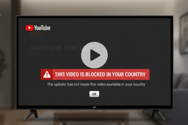 Nguyên Nhân Kênh YouTube Bị Chặn Trong Khu Vực