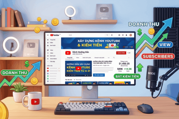 Xây Dựng Kênh Youtube Kiếm Tiền Là Gì?