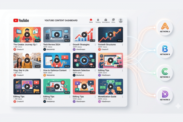 Cách Chọn Network Youtube Uy Tín Theo Checklist Chuyên Sâu