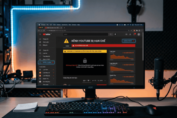 STV Network – Dịch Vụ Hỗ Trợ Khắc Phục Kênh YouTube Bị Hạn Chế