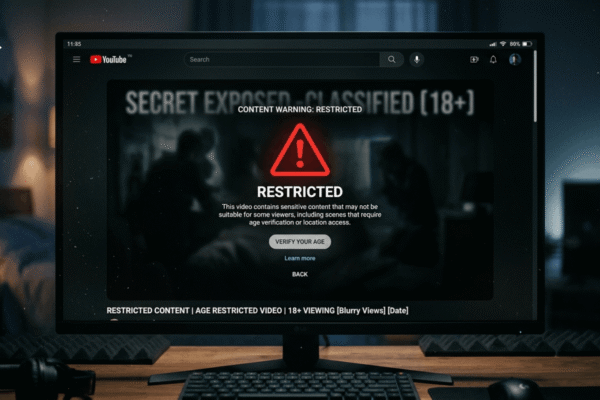 Kênh YouTube Bị Hạn Chế Là Gì?