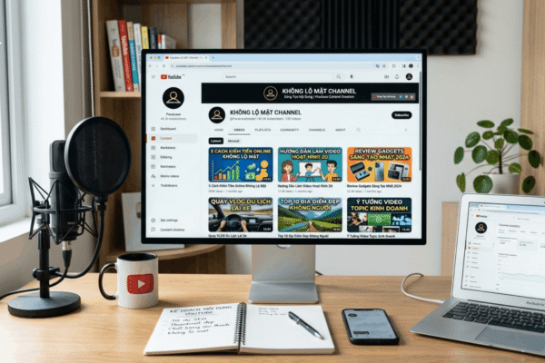 Xây Kênh Youtube Không Lộ Mặt Là Gì?