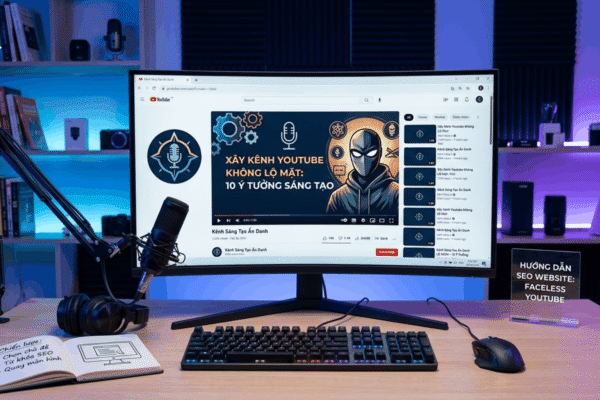 Quy Trình Xây Kênh Youtube Không Lộ Mặt Từ Con Số 0