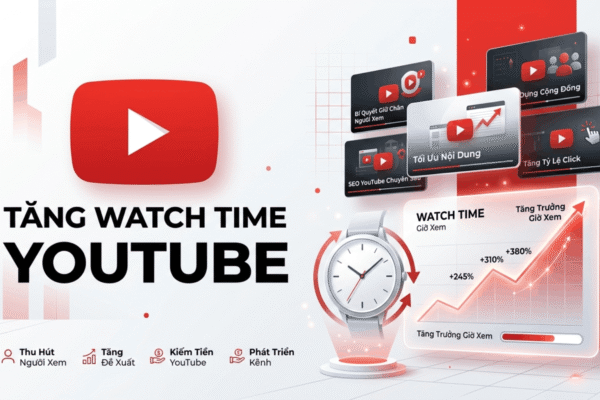 15 Cách Tăng Watch Time Youtube Hiệu Quả Nhất
