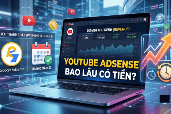 Adsense Youtube Bao Lâu Có Tiền? Lịch Thanh Toán Adsense YouTube Mới Nhất 2026