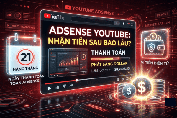 Adsense Youtube Bao Lâu Có Tiền?