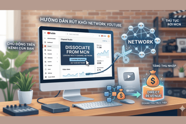 Rút Khỏi Network YouTube Có Mất Kiếm Tiền Không? Hướng Dẫn Chi Tiết Từ A-Z