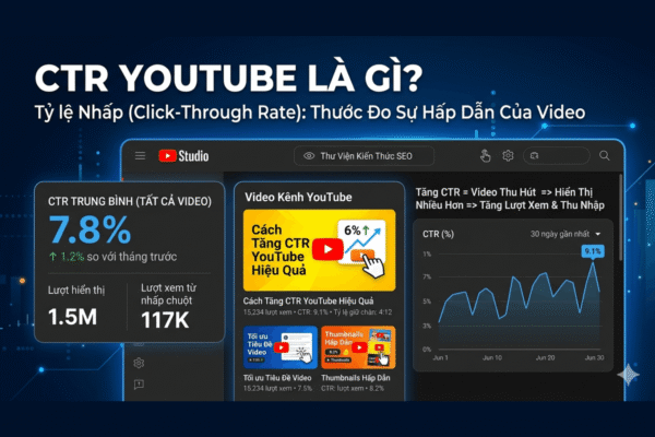 CTR YouTube Là Gì? Vì Sao Video Nhiều View Hay Ít View Phụ Thuộc Chỉ Số Này