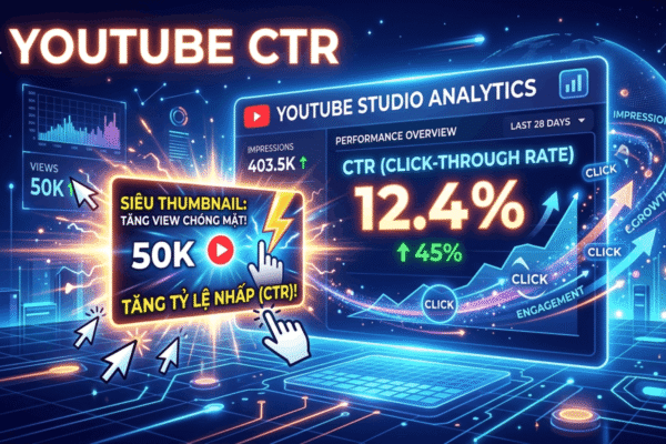 Cách Tăng CTR YouTube Hiệu Quả