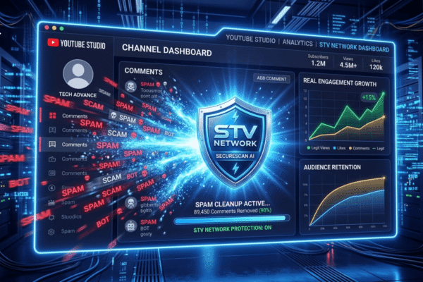 Dịch Vụ Gỡ Spam Youtube Tại STV Network Có Gì Khác Biệt?