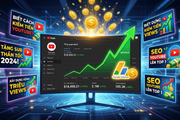 Quy Trình Xây Dựng Kênh Youtube Kiếm Tiền Tại STV Network