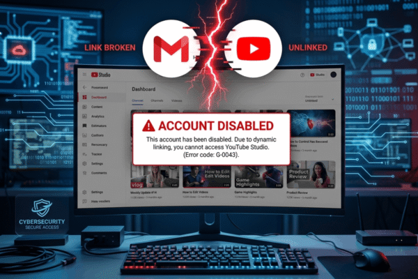 Dịch Vụ Hỗ Trợ Gmail Bị Khóa Liên Kết Youtube Tại STV Network