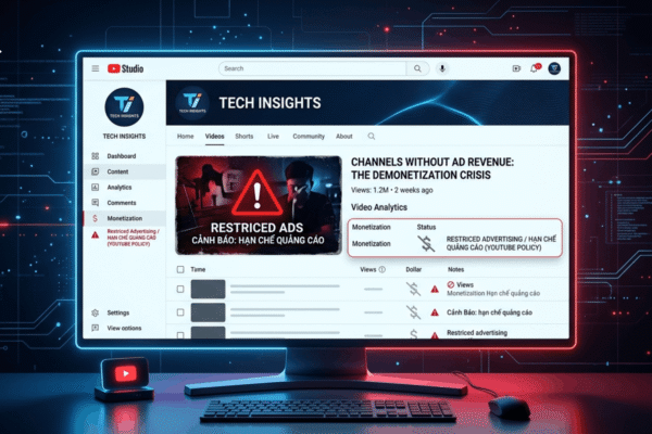 Quy Trình Phục Hồi Kênh Youtube Bị Hạn Chế Quảng Cáo Trong 7 Ngày