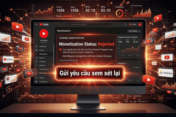 Kháng Cáo Adsense Youtube Là Gì?