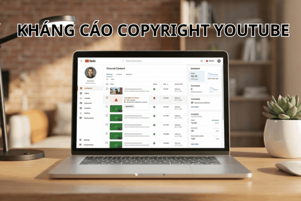 Kháng Cáo Copyright YouTube Đúng Cách 2026 Giúp Gỡ Claim, Tránh Strike Và Lấy Lại Doanh Thu