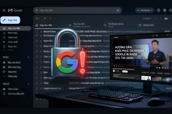 Mẹo Tăng Tỷ Lệ Khôi Phục Gmail Bị Vô Hiệu Hóa