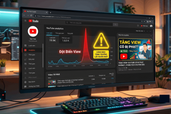 Tăng View YouTube Như Thế Nào Để Không Bị Phạt?