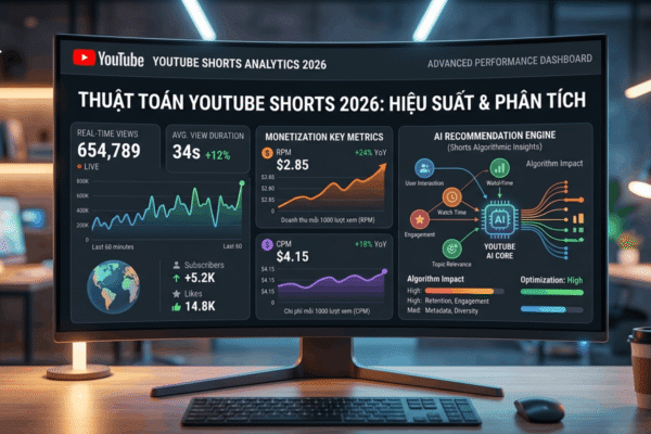 Cách Tối Ưu Thuật Toán YouTube Shorts Để Viral