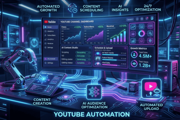 Cách Hoạt Động Của Gệ Thống Youtube Automation