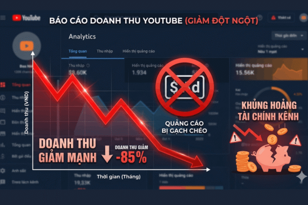 Sai Lầm Khiến YouTube Bị Tắt Quảng Cáo Nặng Hơn
